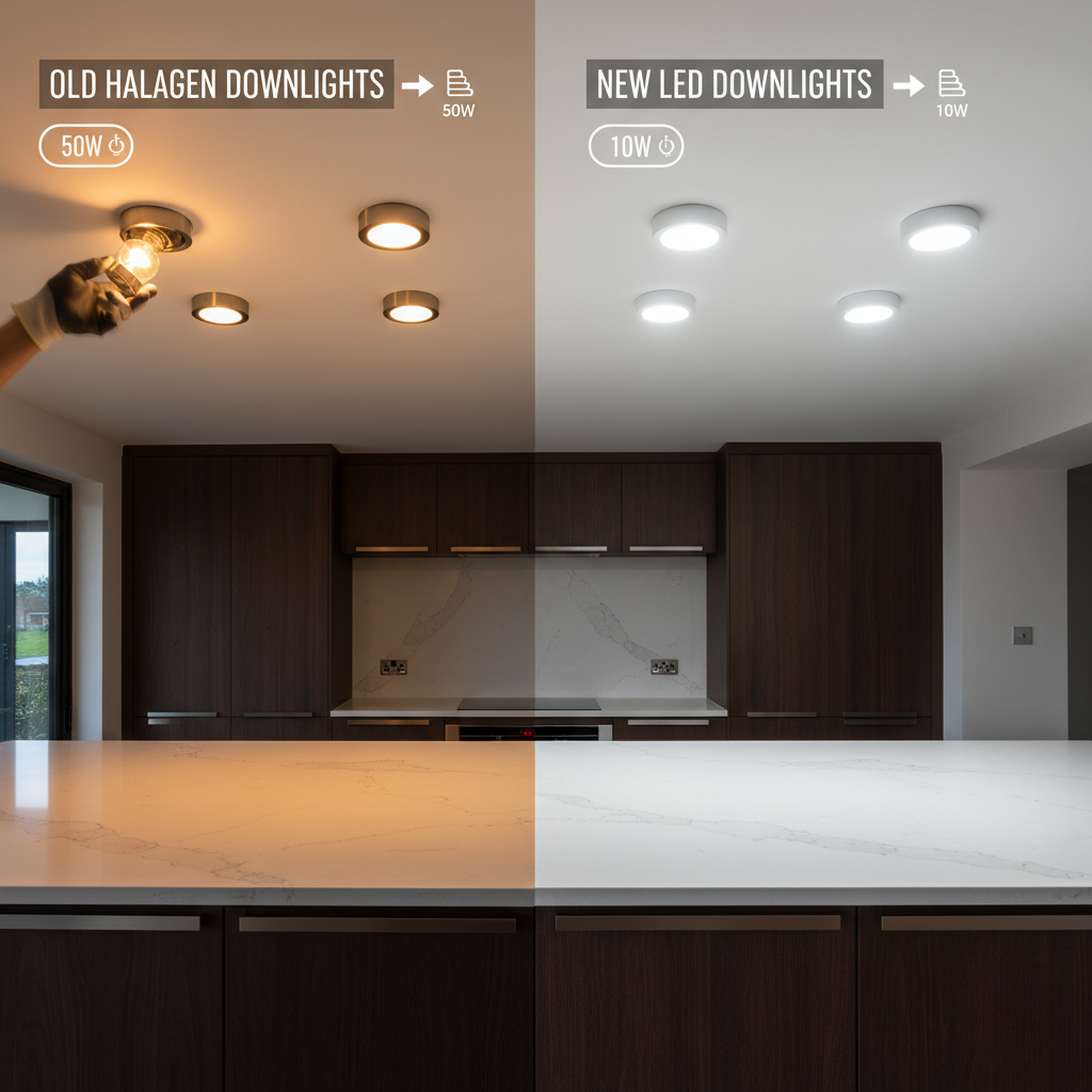 Halogen To LED Downlights